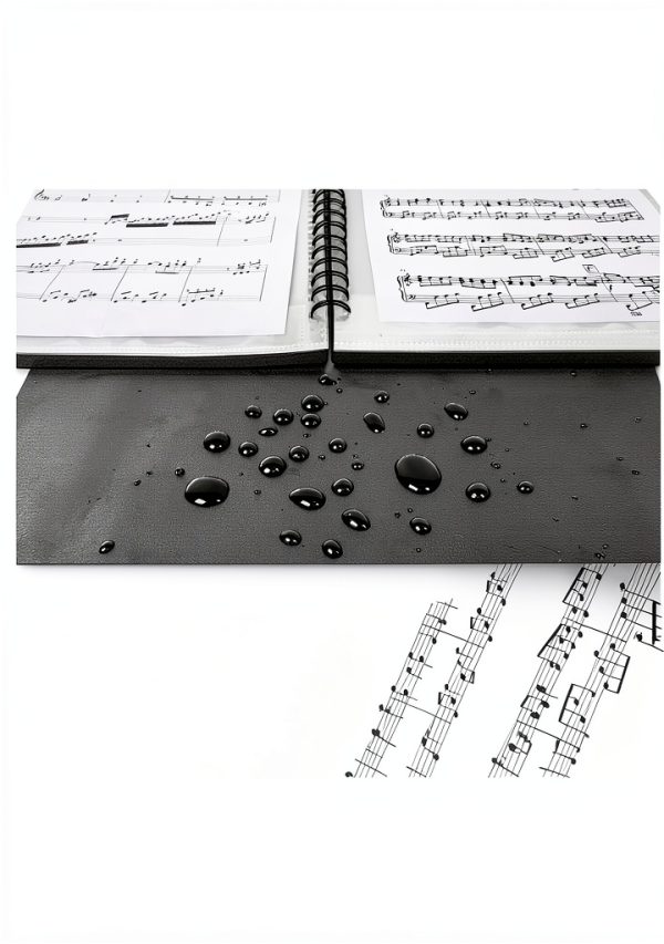 Binditek Sheet Music Folder Black Metal-4