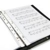 MUDOR Choir Folder Vegan Leather Music Binder-1