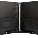 Faux Leather Music Folder MQ-Choral Music Black-0