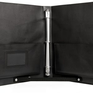Faux Leather Music Folder MQ-Choral Music Black-0
