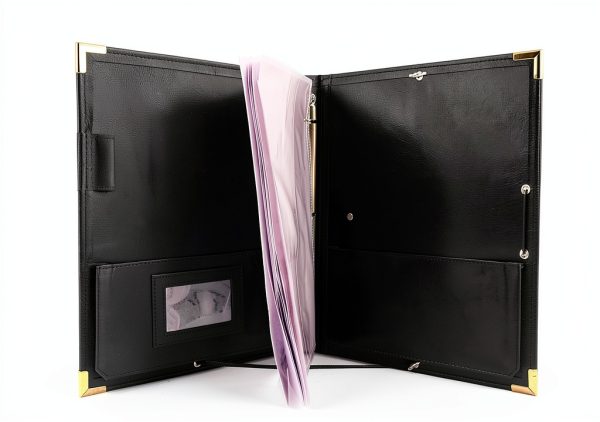 Sheet Music Folder GraduatePro Black Elastic Design-2