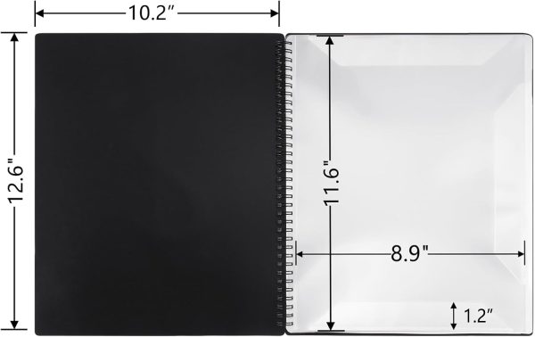 MUDOR Sheet Music Folders Plastic Rectangular-5