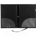 Rondofile PVC Sheet Music Folder Black 80014-0