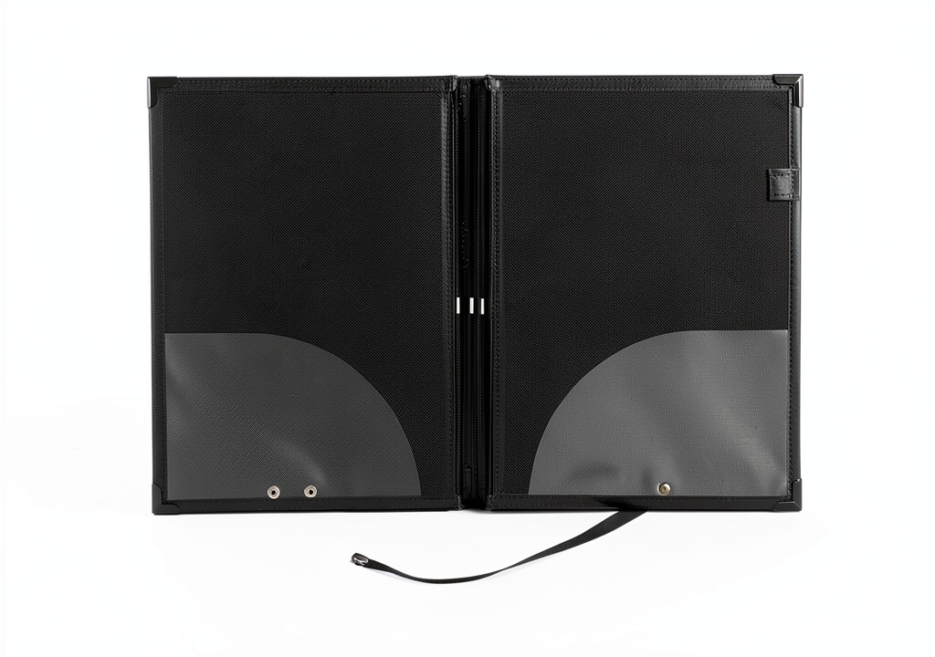 Rondofile PVC sheet music folder in black