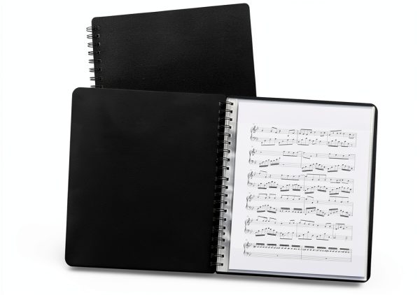 Binditek Sheet Music Folder Black Metal-0
