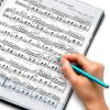 Sheet Music Folder meccaline Black PP 80 Sheets-1