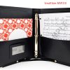 MSP Portfolio Musical Sheet Holder Faux Leather Binder-2