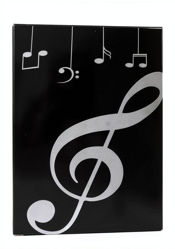 WOGOD Sheet Music Folder Polypropylene Piano Wind Band-0