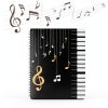 JIANTA Sheet Music Folder Black Plastic A4-1
