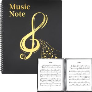 MUDOR Sheet Music Folders Plastic Rectangular-0