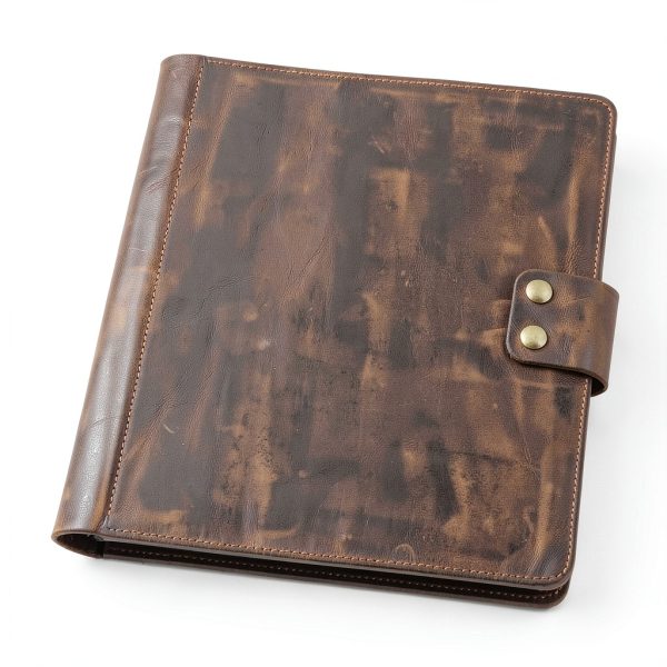 Leather Sheet Music Binder D&M Studio Musical Instruments-2