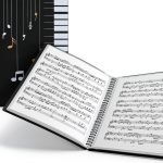 Tideme 120 Page Music Folder for Musicians-0