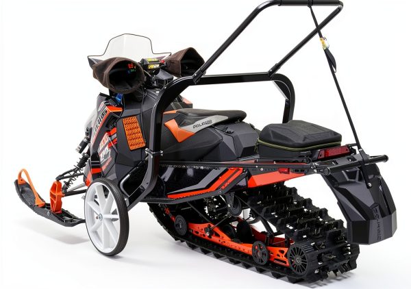 Snowmobile Dolly Black Ice Heavy‑Duty Alloy Steel-4