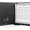 MUDOR Choir Folder Vegan Leather Music Binder-0