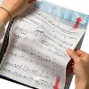 Sheet Music Folder meccaline Black PP 80 Sheets-2