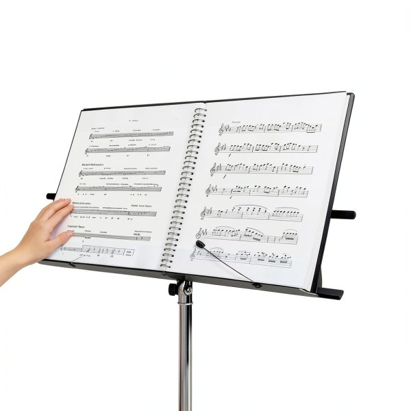 Binditek Sheet Music Folder Black Metal-3