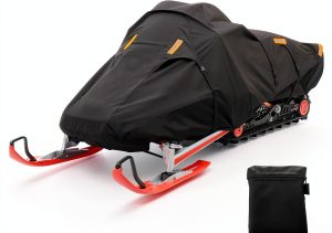 HIGHTQURO Snowmobile Cover Oxford Waterproof-0