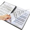 Fansjoy Sheet Music Folder Black Polypropylene-1