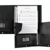 Faux Leather Music Folder MQ-Choral Music Black-3