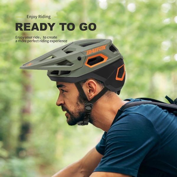 BATFOX LA302 Mountain Bike Helmet for Adults-5
