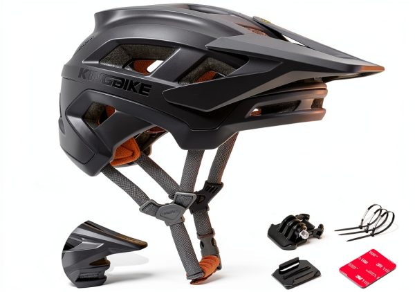 KINGBIKE MTB Helmet Azure Blue Medium-0