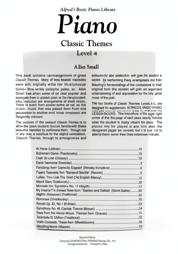 Alfred Music Sheet Music Folders English 32 Pages-1