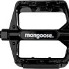 Mongoose Black Alloy Steel Bike Pedals for Adults-6
