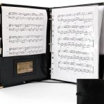 Sheet Music Folder GraduatePro Black Elastic Design-0