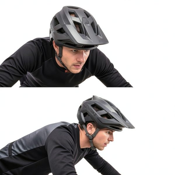 KINGBIKE MTB Helmet Azure Blue Medium-4