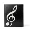 tutata Sheet Music Folder Black PP Binder 52 Sheet-5