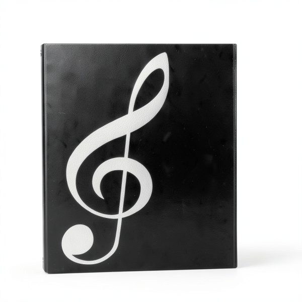 tutata Sheet Music Folder Black PP Binder 52 Sheet-5
