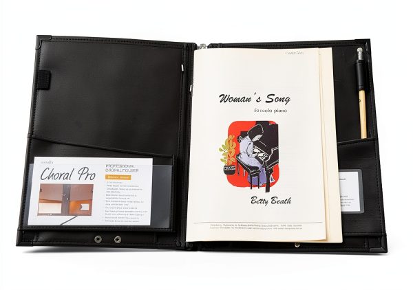 Rondofile Faux Leather Sheet Music Folder-5