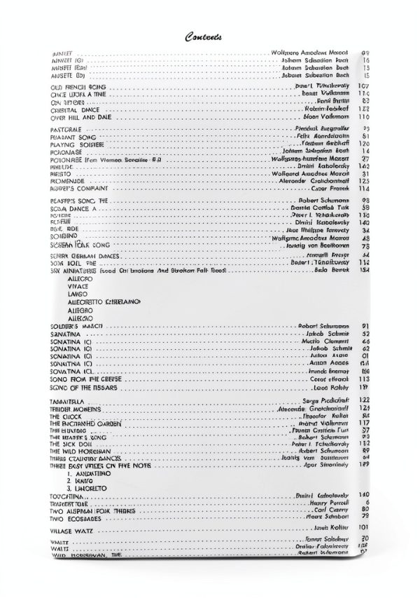 Amsco Piano Songbook English Edition 1956-4