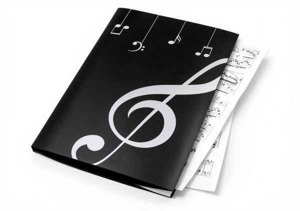 WOGOD Sheet Music Folder Polypropylene Piano Wind Band-4