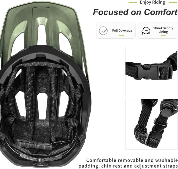 BATFOX LA302 Mountain Bike Helmet for Adults-3