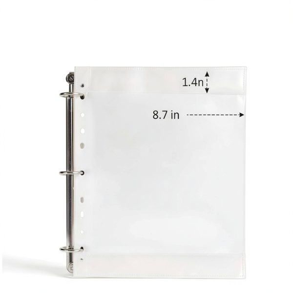 Music Folder tutata Polypropylene 3‑Ring Black-1