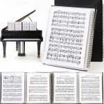 Nagpew Sheet Music Folder Black Polypropylene-0