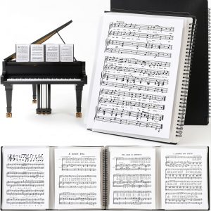 Nagpew Sheet Music Folder Black Polypropylene-0