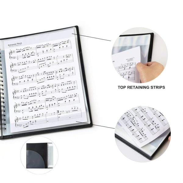 Musfunny Sheet Music Folder Organizer-2