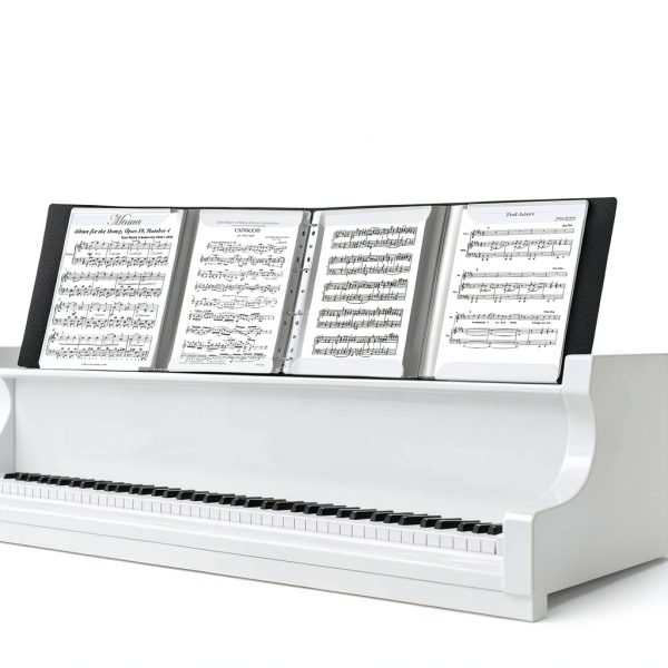 tutata Sheet Music Folder Black PP Binder 52 Sheet-3