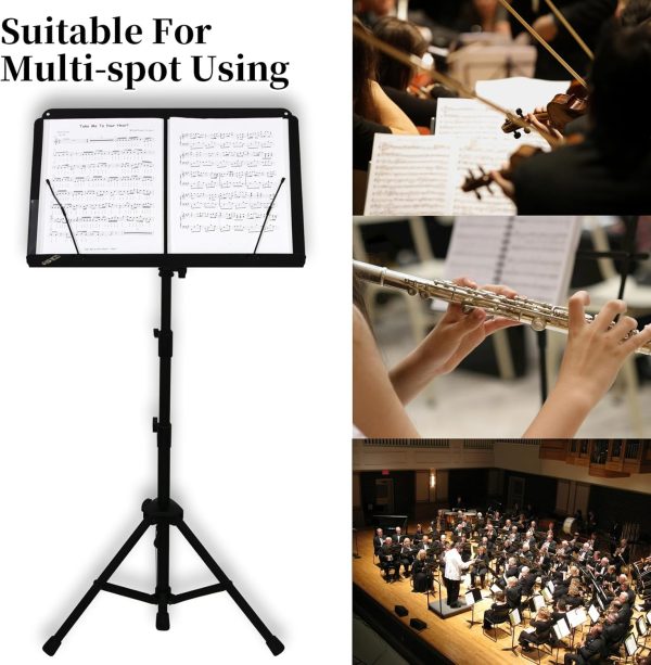 NKG Sheet Music Folder Waterproof Polypropylene-4
