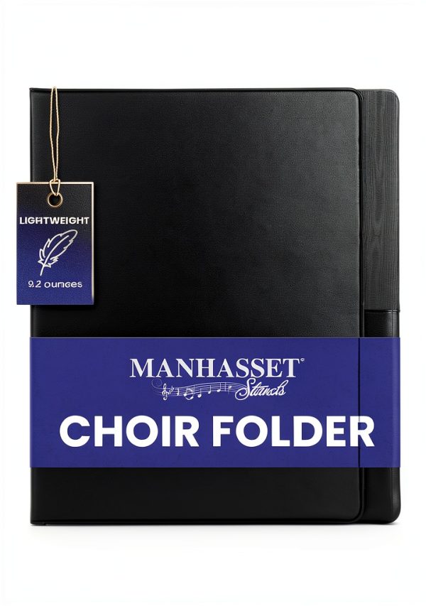 Choral Sheet Music Folder Manhasset Rubber-0