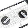 Choral Music Folders by GIITOOA - Faux Leather 3 Ring Binder-4