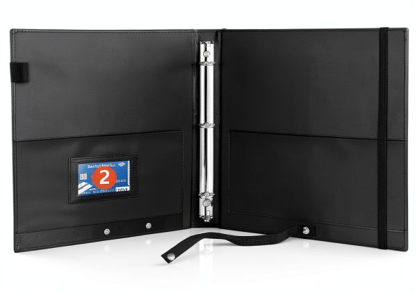 MUDOR Choir Folder Vegan Leather Music Binder-2