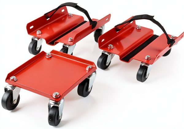 KASTFORCE Snowmobile Dolly Industrial Steel Caster-0