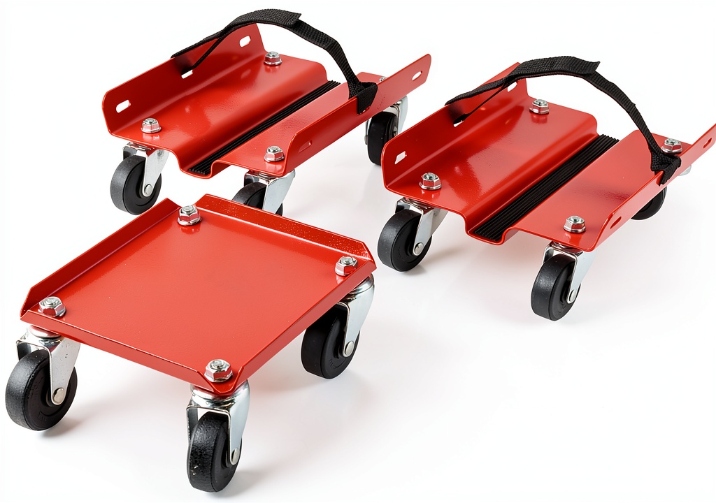KASTFORCE Snowmobile Dolly with casters and steel dollies