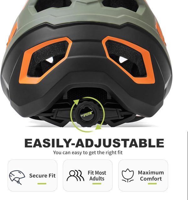 BATFOX LA302 Mountain Bike Helmet for Adults-2