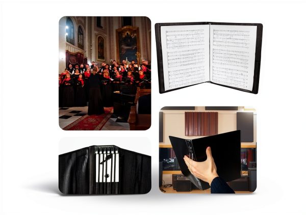 Choral Sheet Music Folder Manhasset Rubber-5
