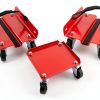 KASTFORCE Snowmobile Dolly Industrial Steel Caster-1