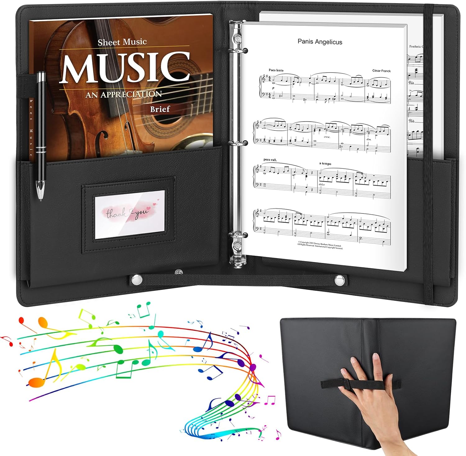 Yotino Choir Folder with sheet music